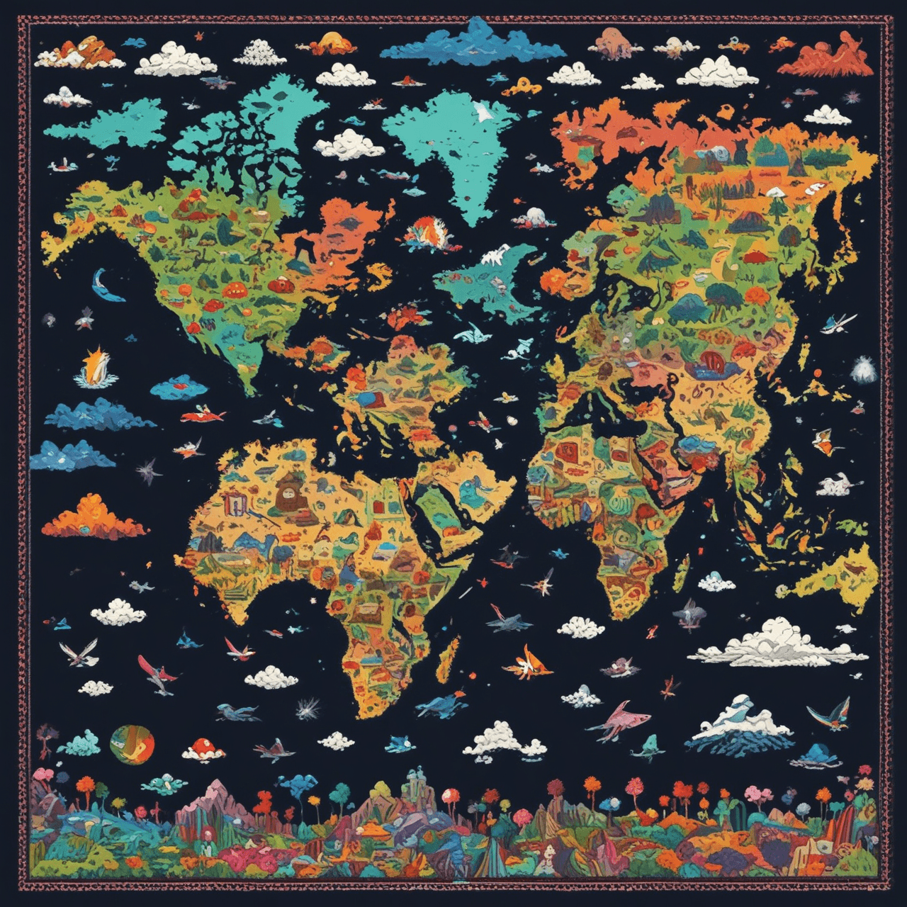 Geography Runner Quiz game banner