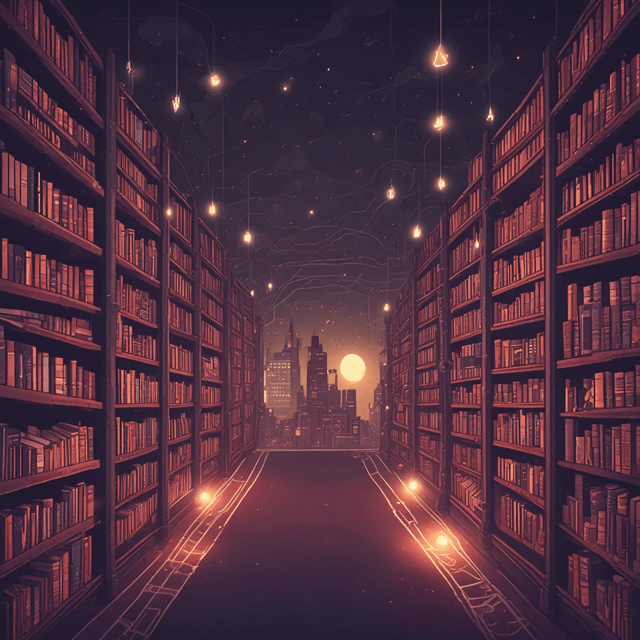Literary Labyrinth Run game banner
