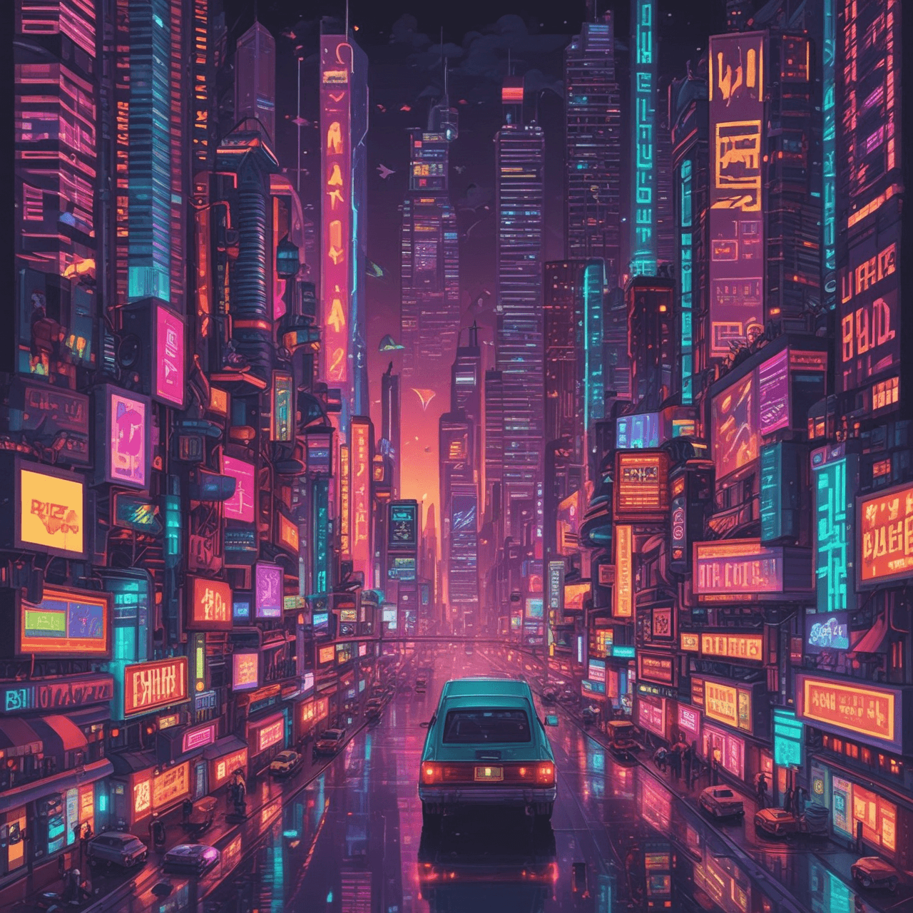 El Clima Cibernético: El Puente de Neón game banner