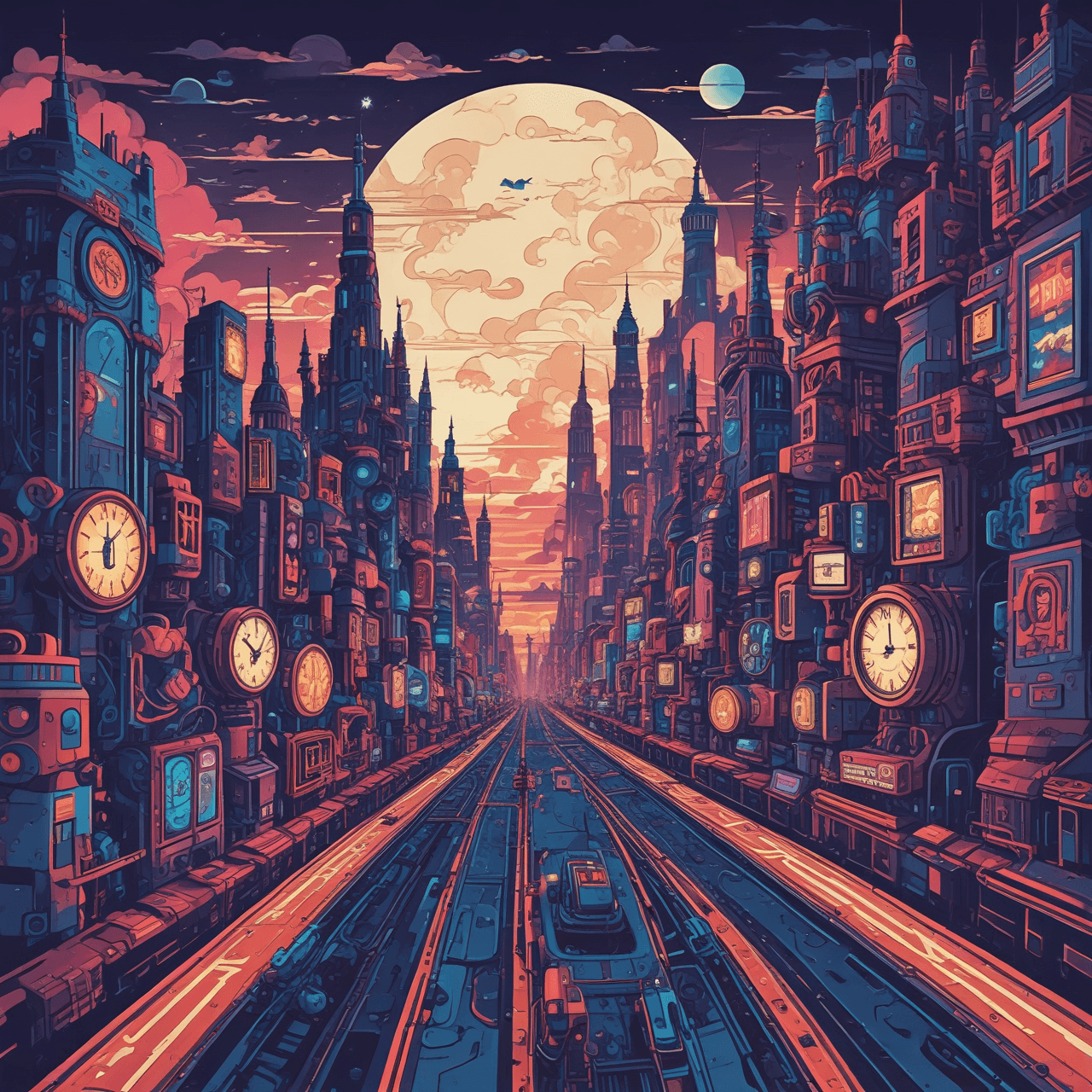Chrono Racer game banner
