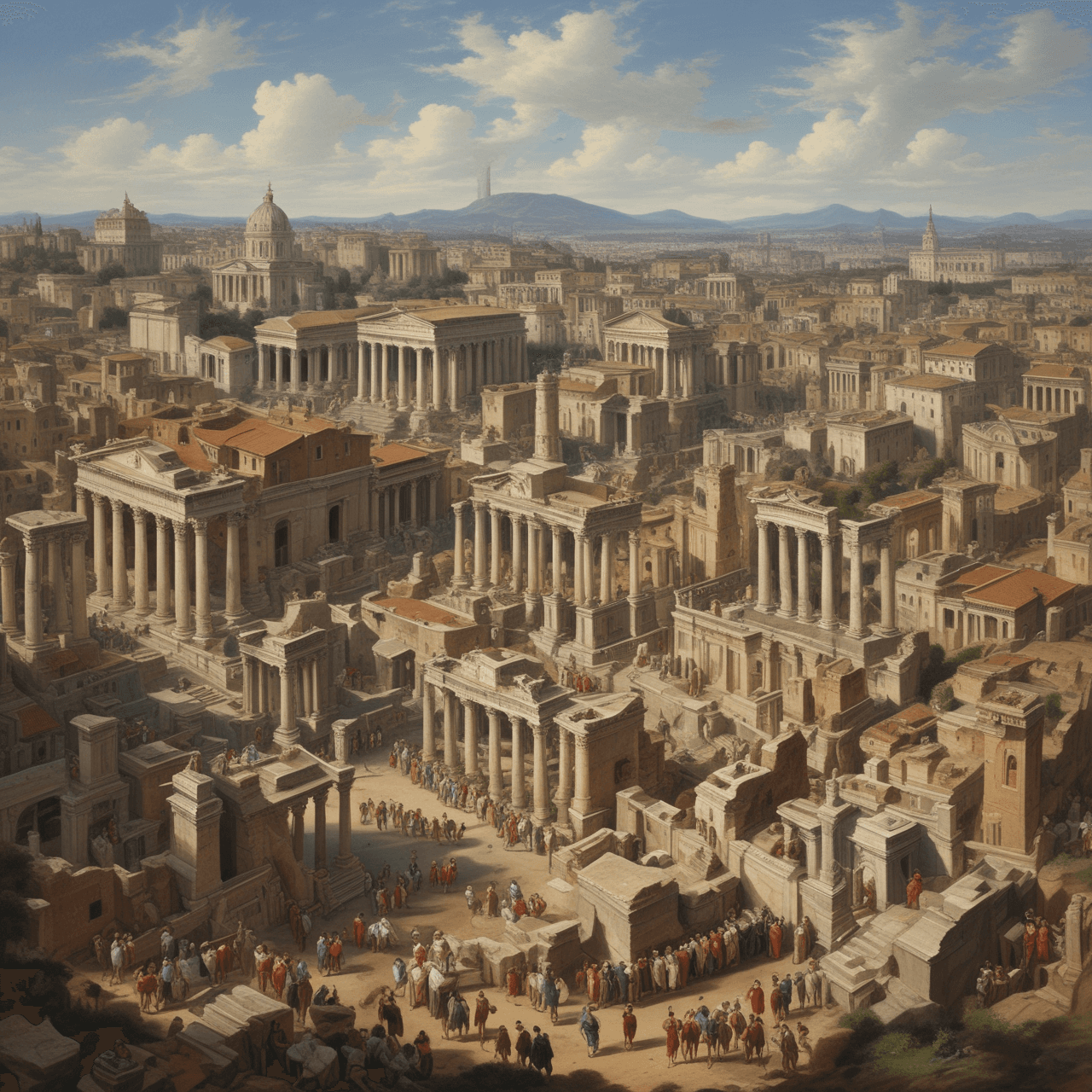 Rome Runner Quiz game banner