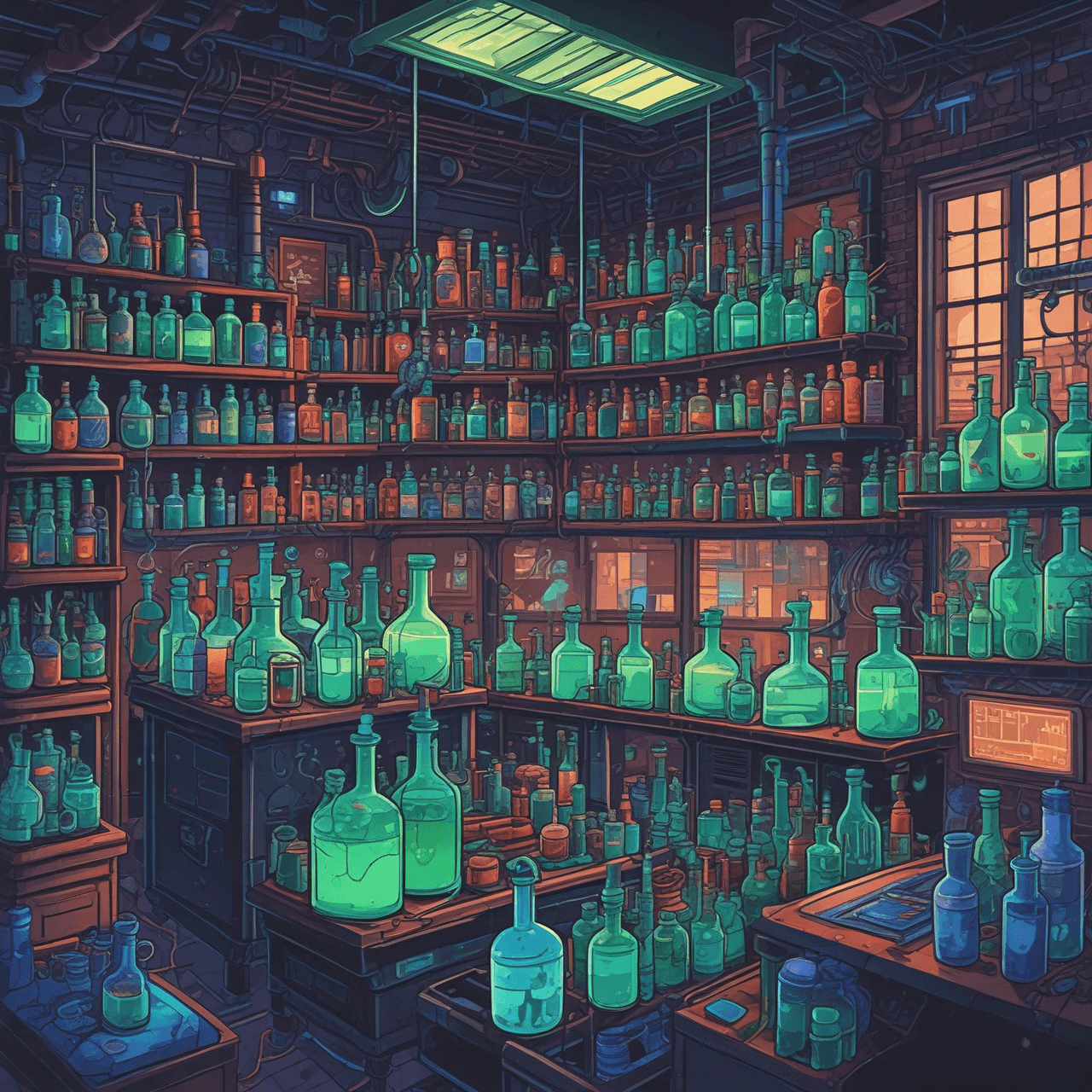 Chem Lab Run game banner