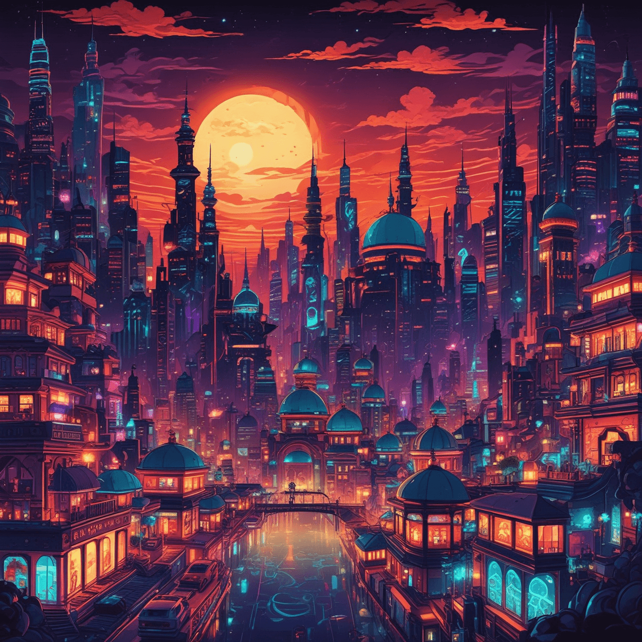 Prophet's Path: Cyber Quest game banner