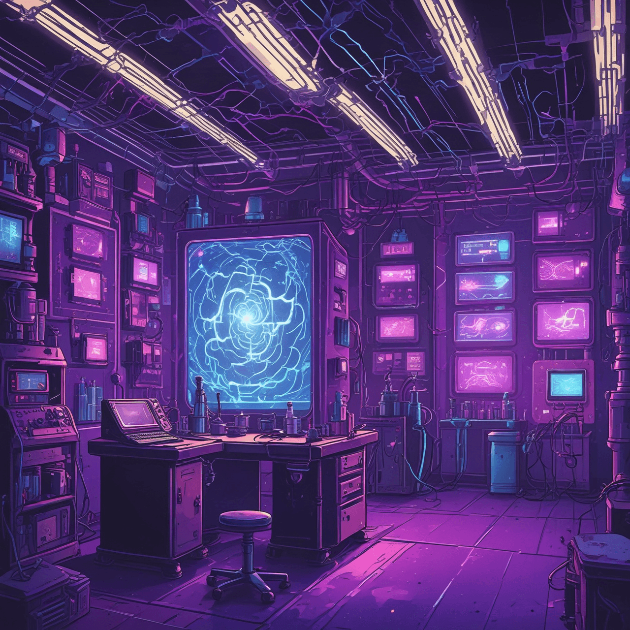 Electric Quiz Rush game banner