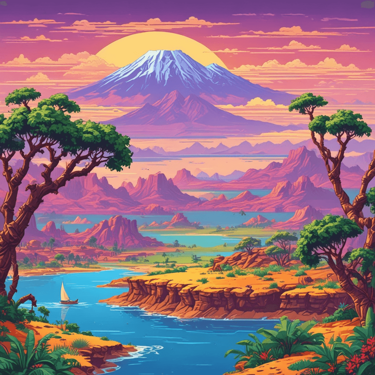 Africa Explorer Run game banner