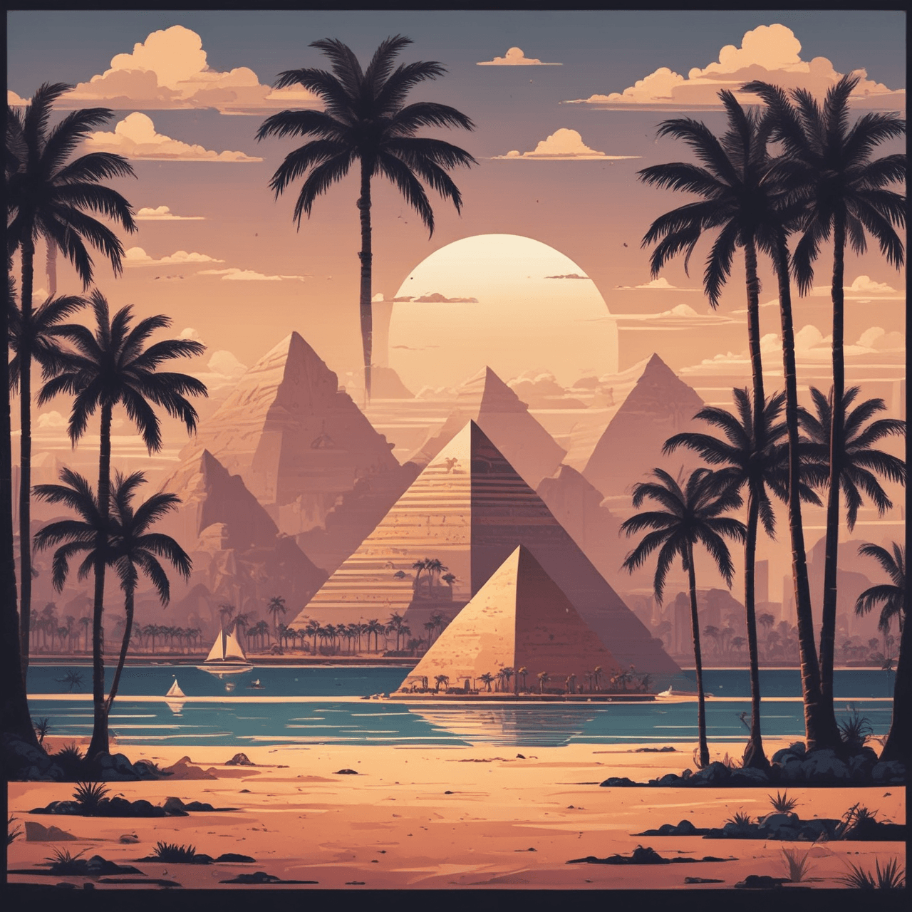 Pharaoh's Jump game banner