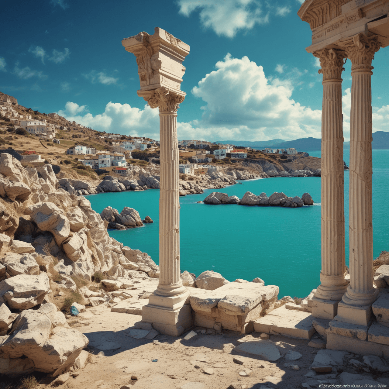Aventura de Quiz con Jetpack en la Antigua Grecia game banner