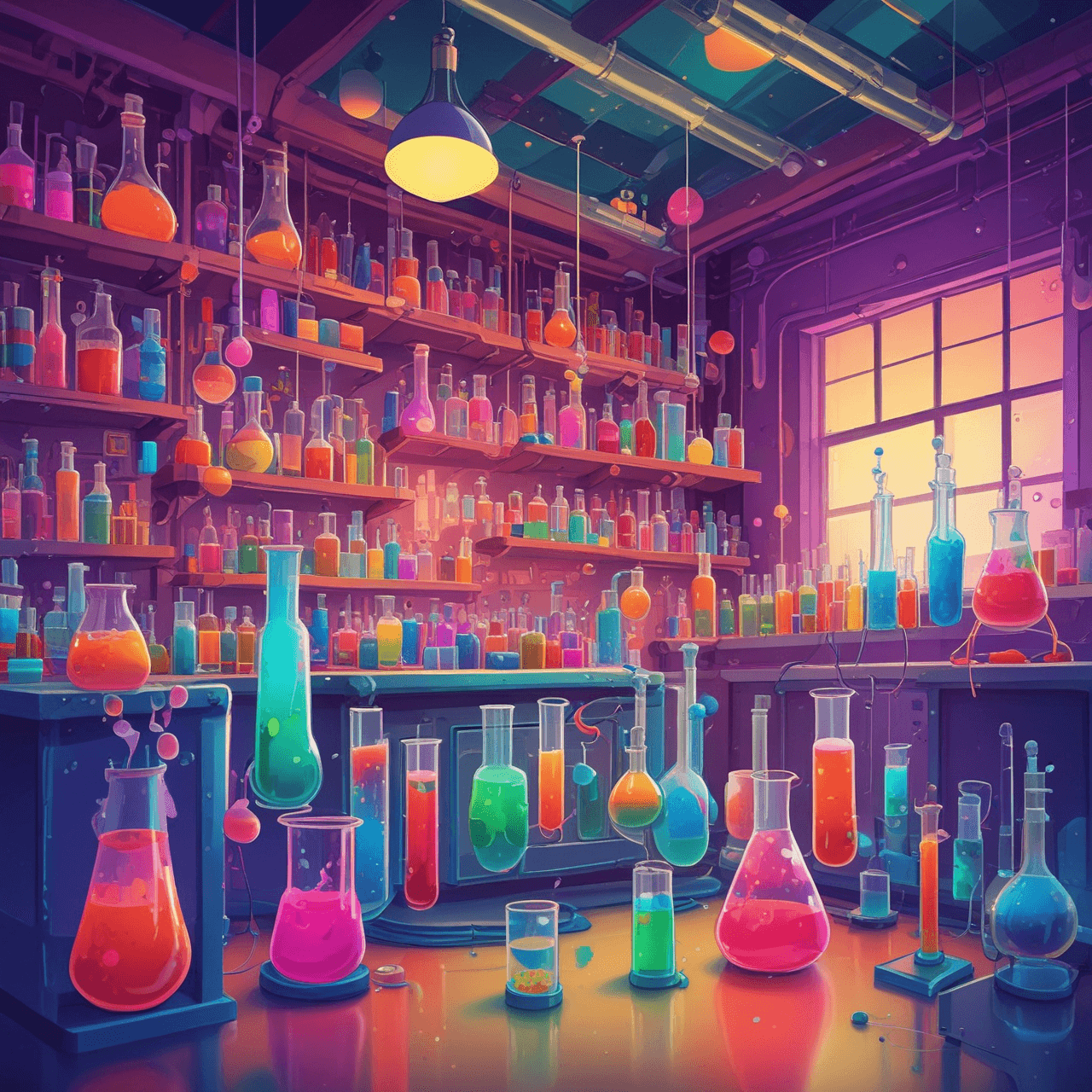 Jetpack Chemistry Adventure game banner