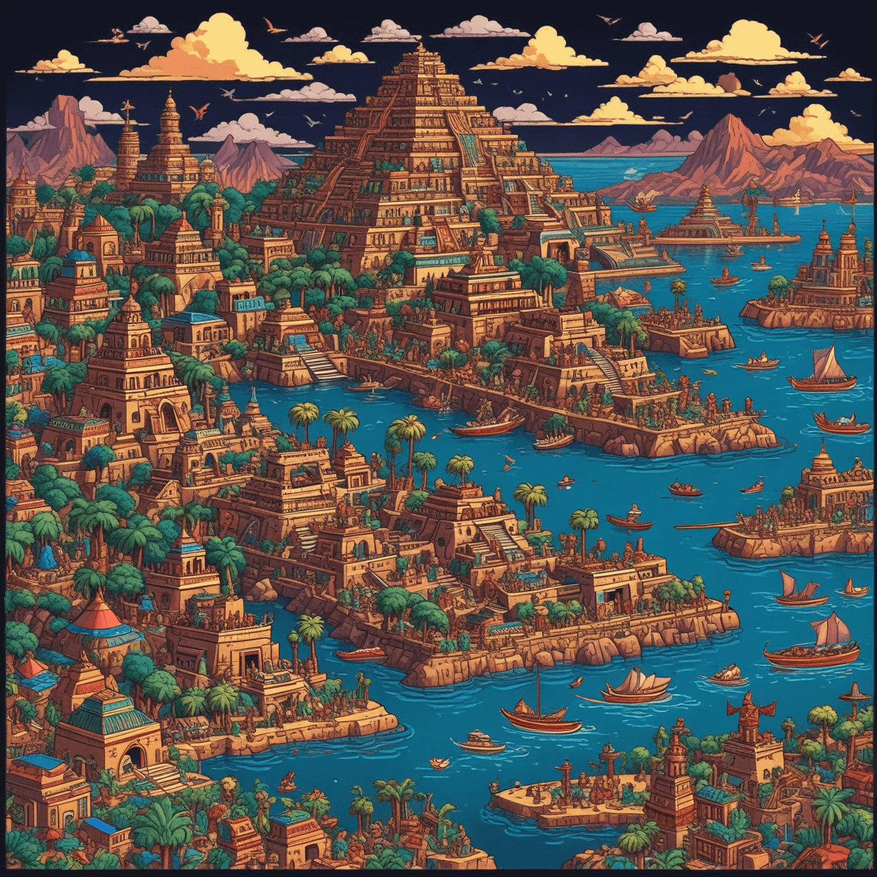 Carrera Azteca game banner