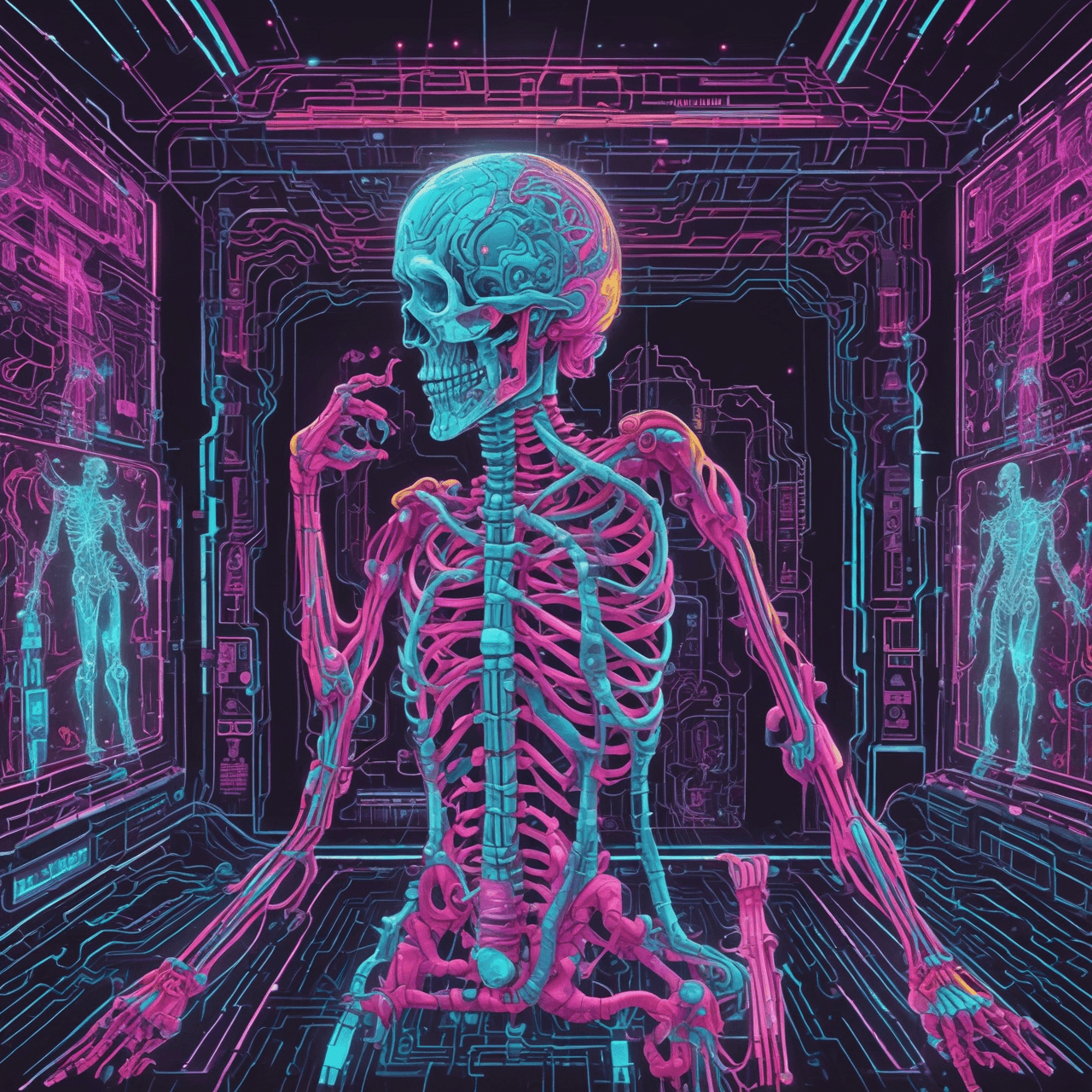 Anatomy Cyber-Run game banner