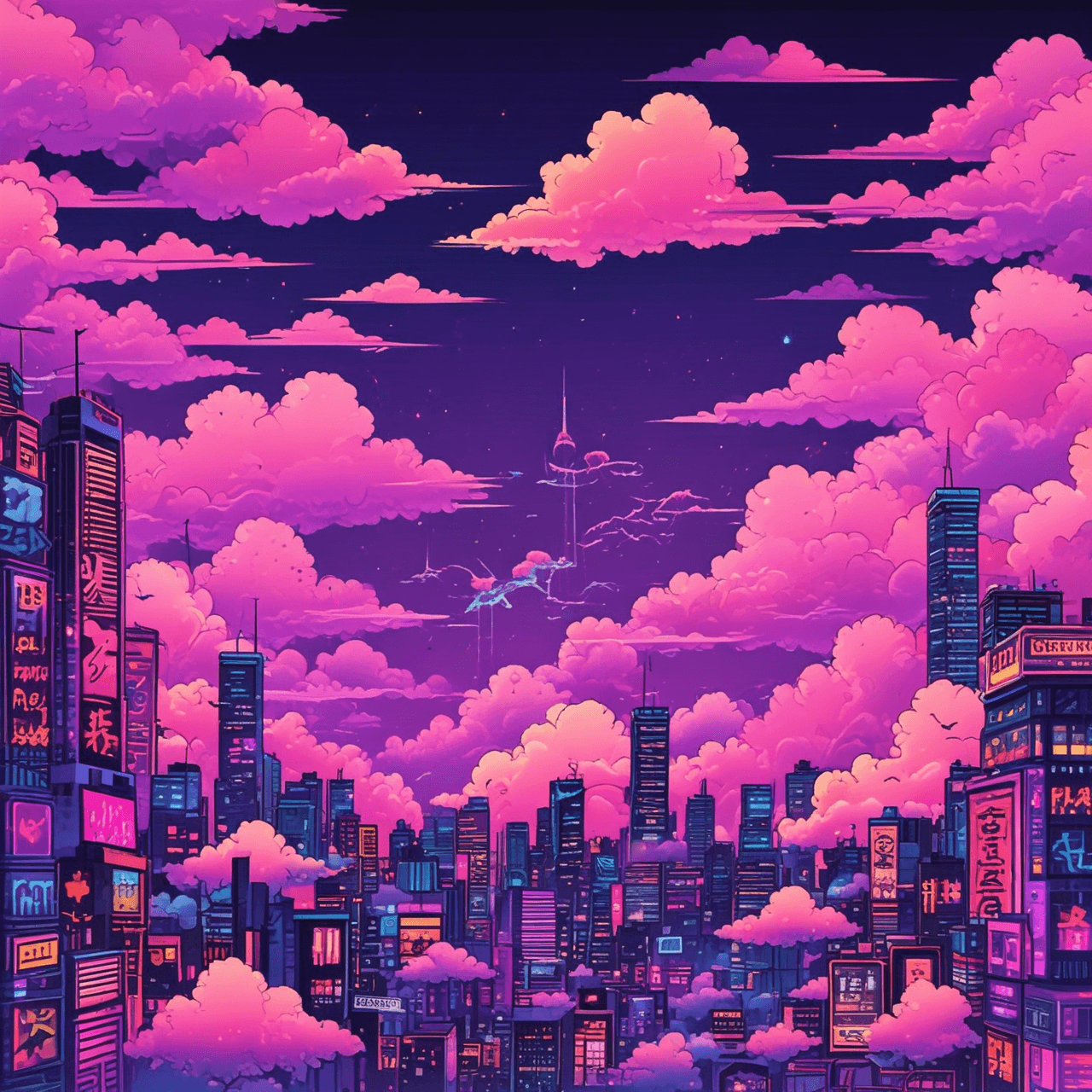 Kana Cloud Hop game banner