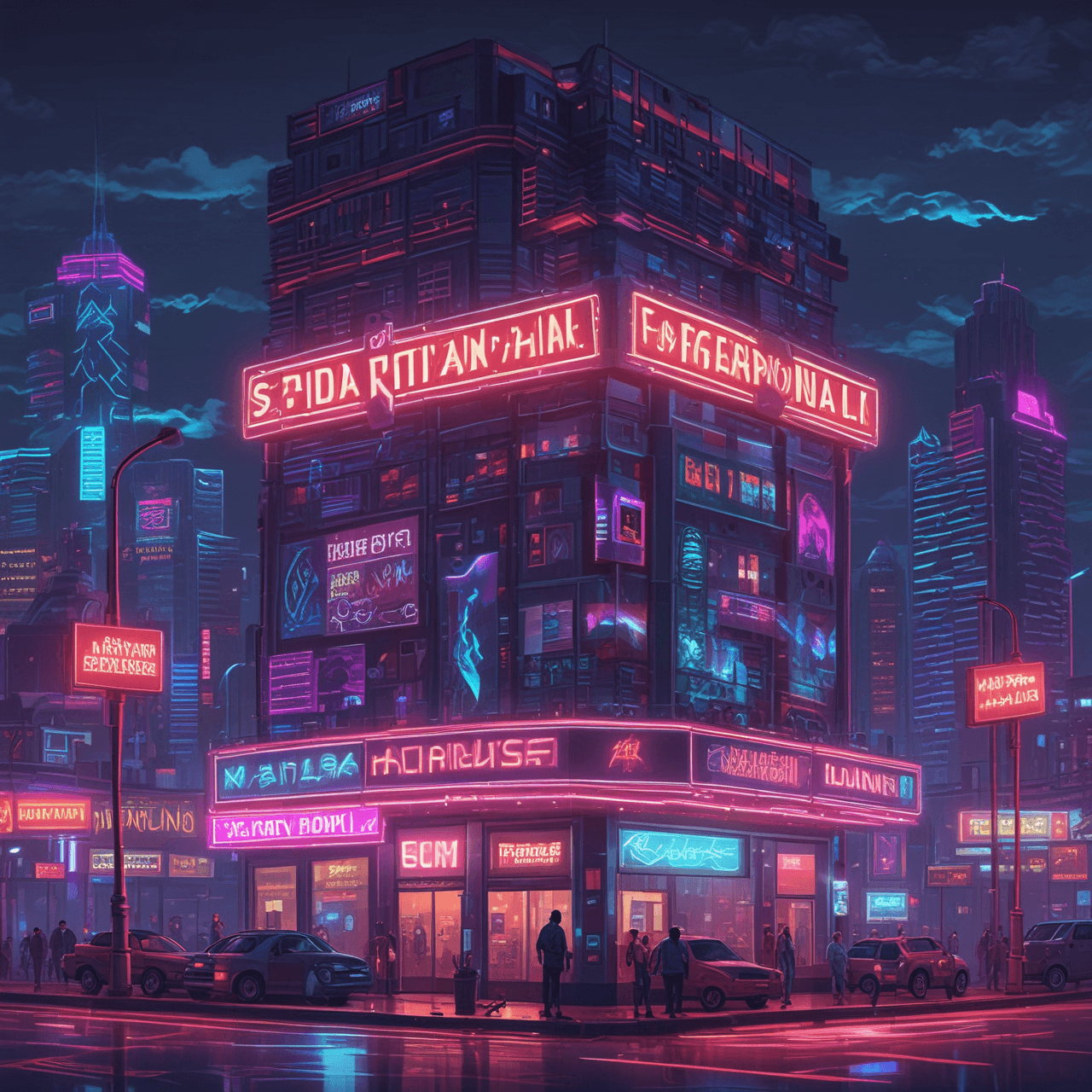 Cyber Chem Runner game banner
