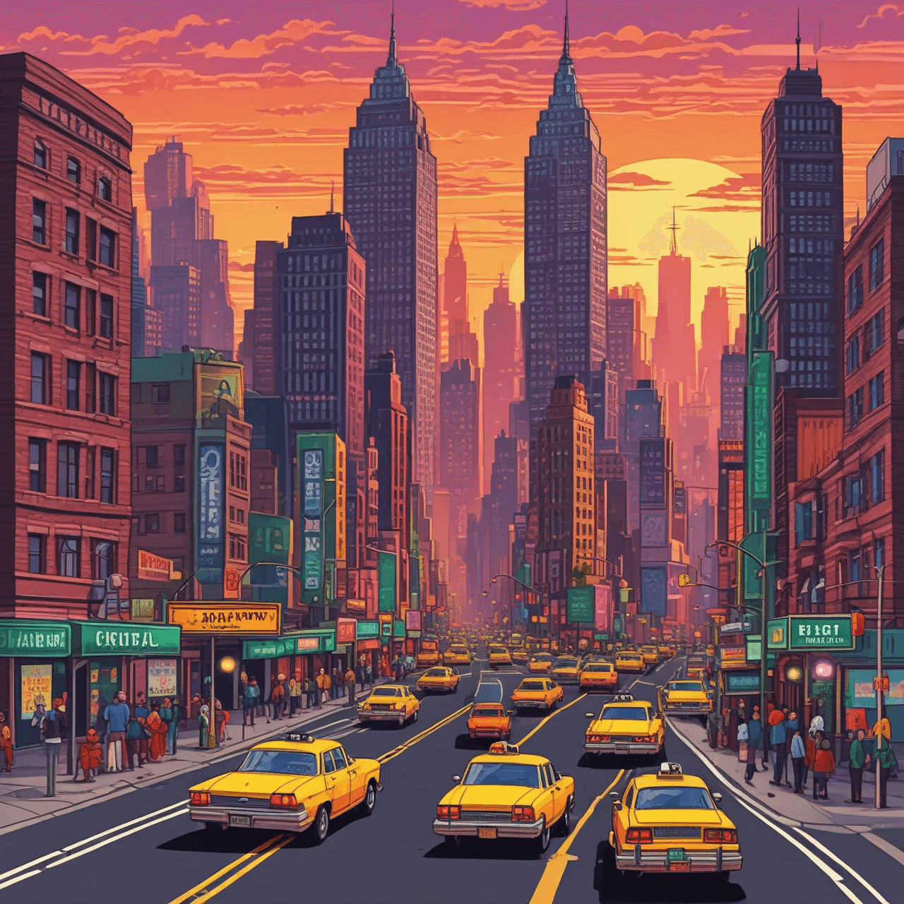 NYC Permit Test Run game banner