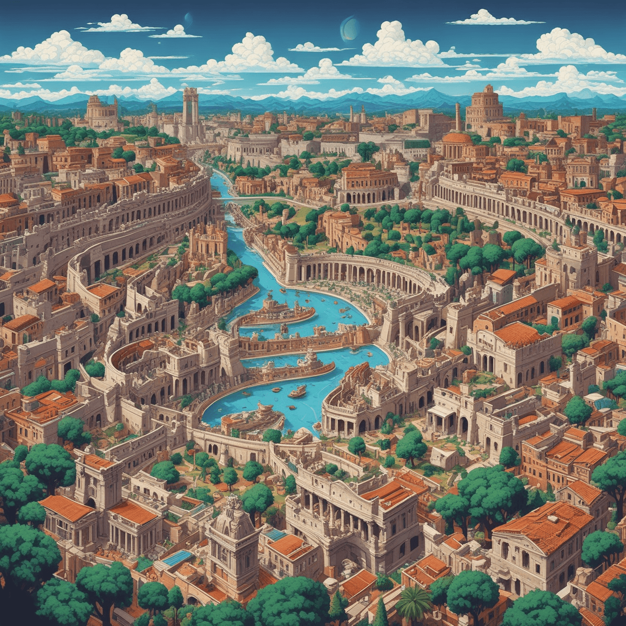 Roman Rampage Quiz game banner