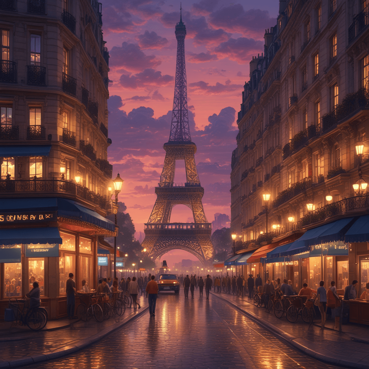 Parisian Pursuit Quiz game banner