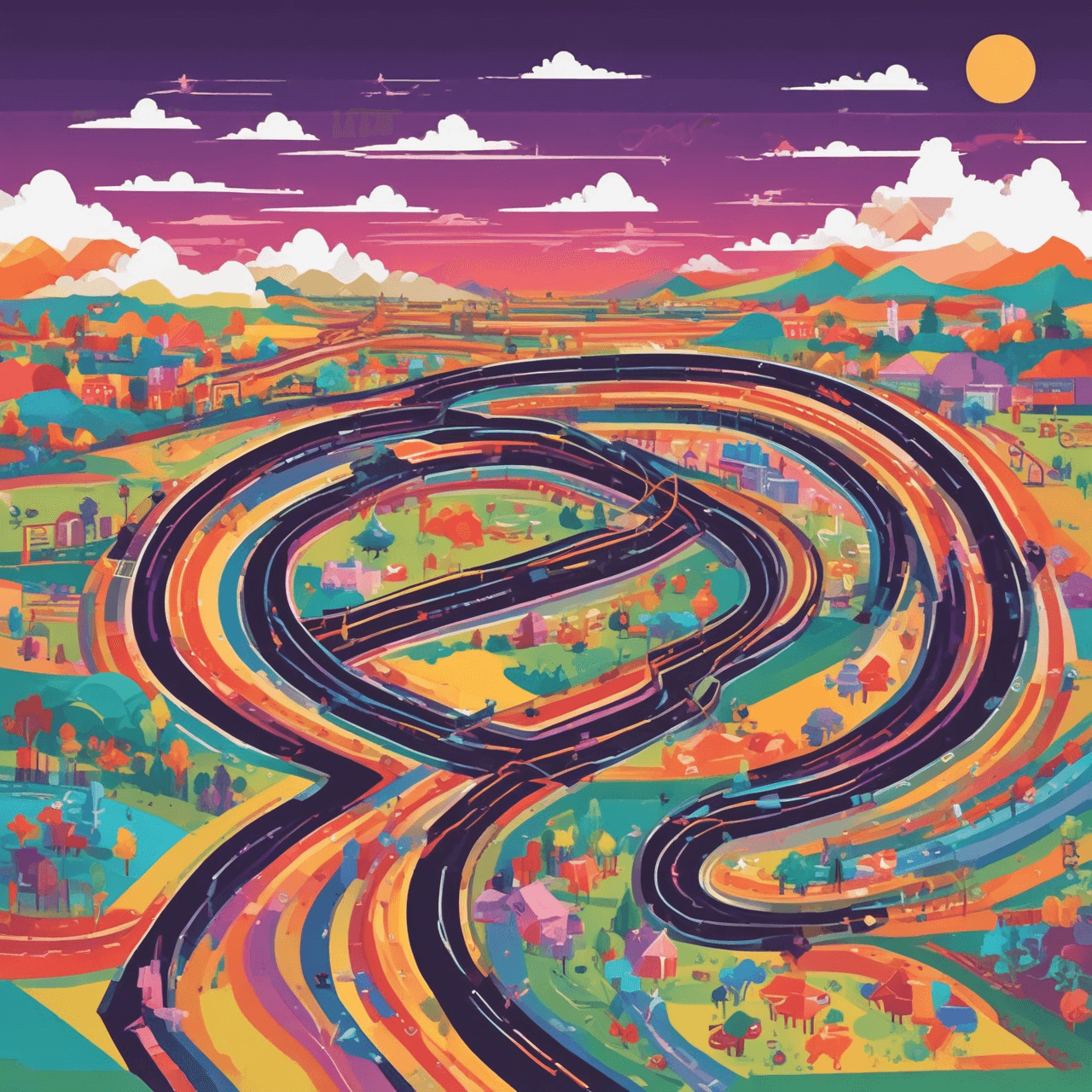 Percent Power Race game banner