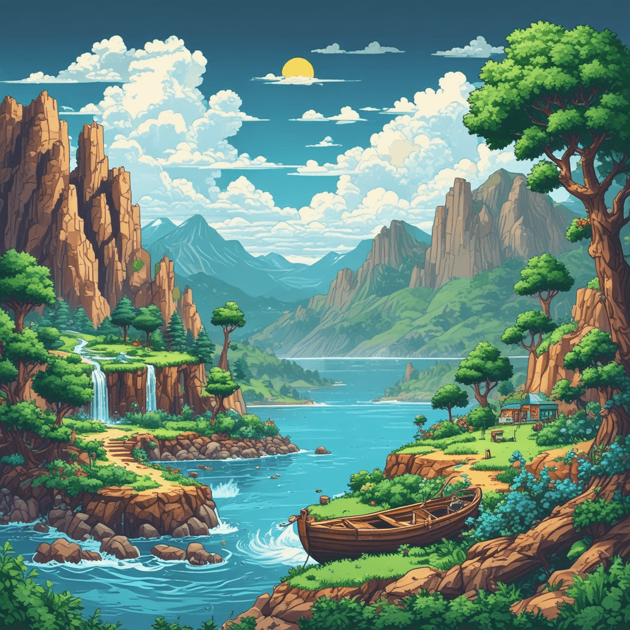 AquaFlow Quiz game banner