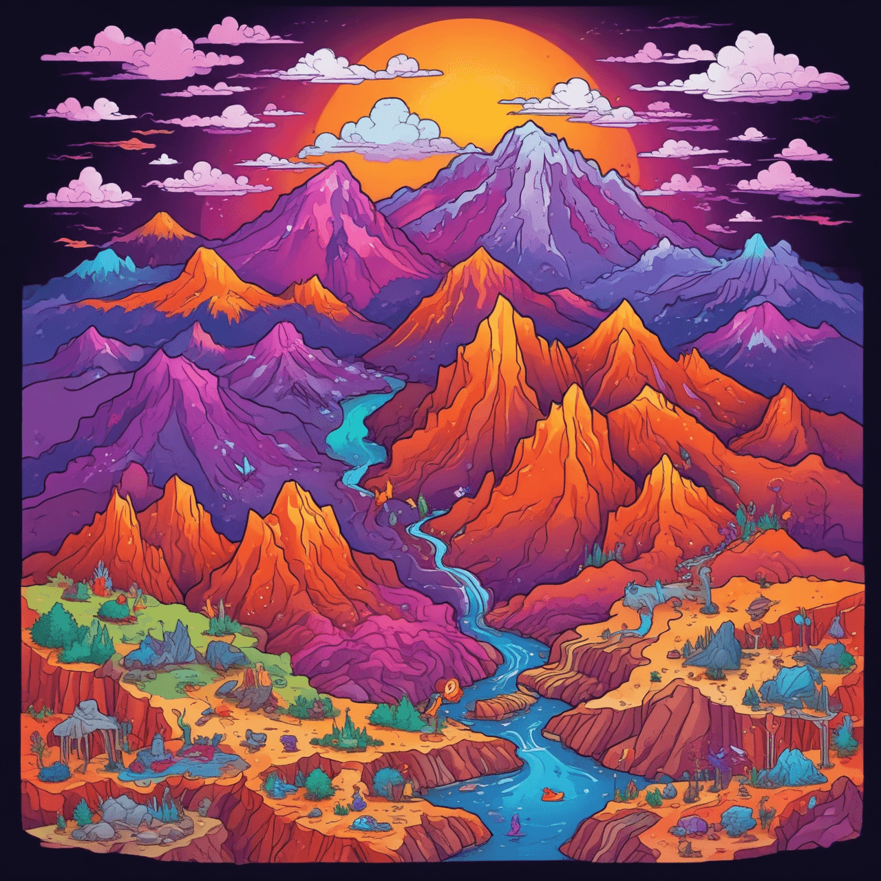 Rock Cycle Cloud Hop game banner