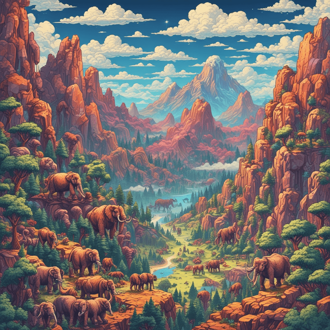 Paleo Bridge Quest game banner