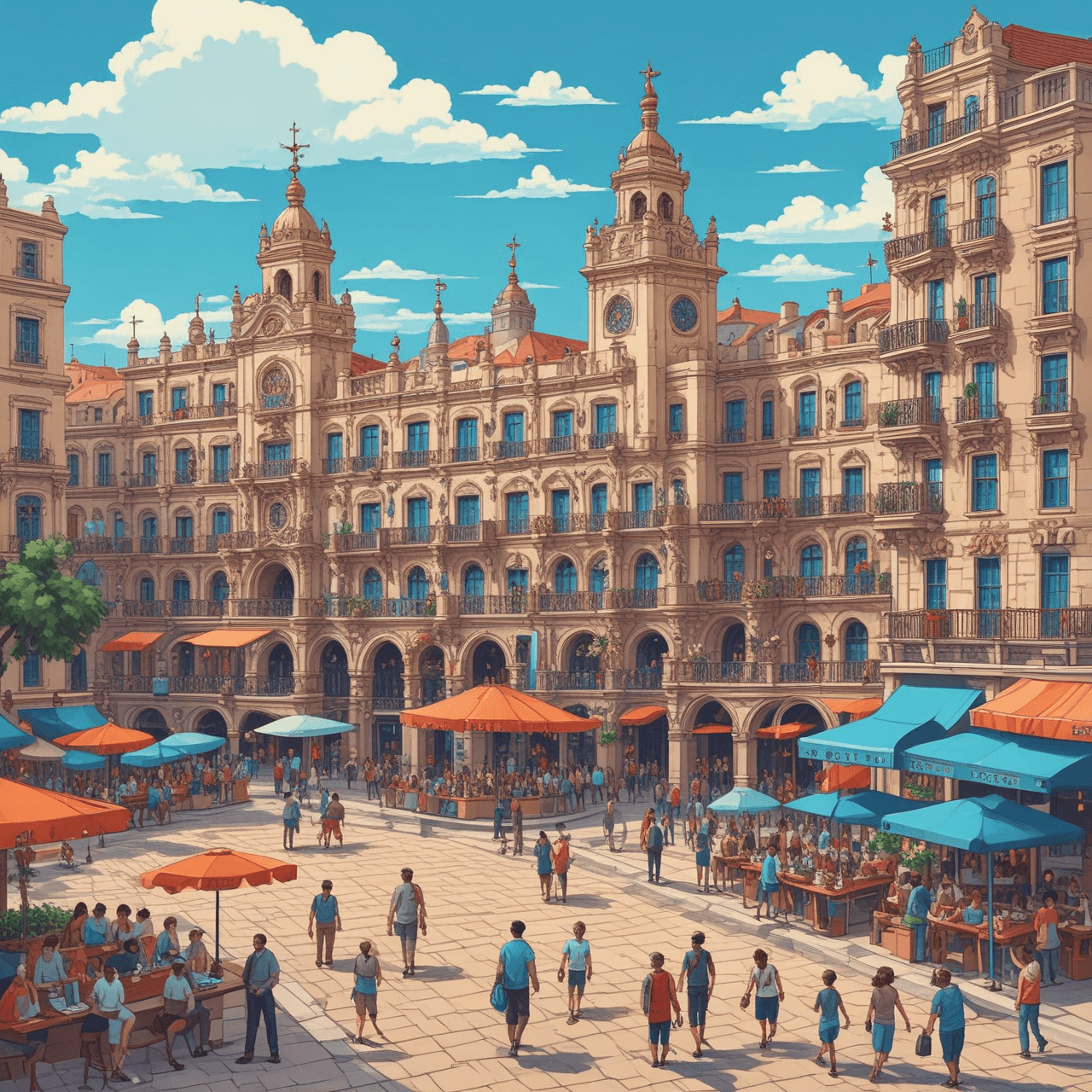 Spanish Schedule Dash game banner