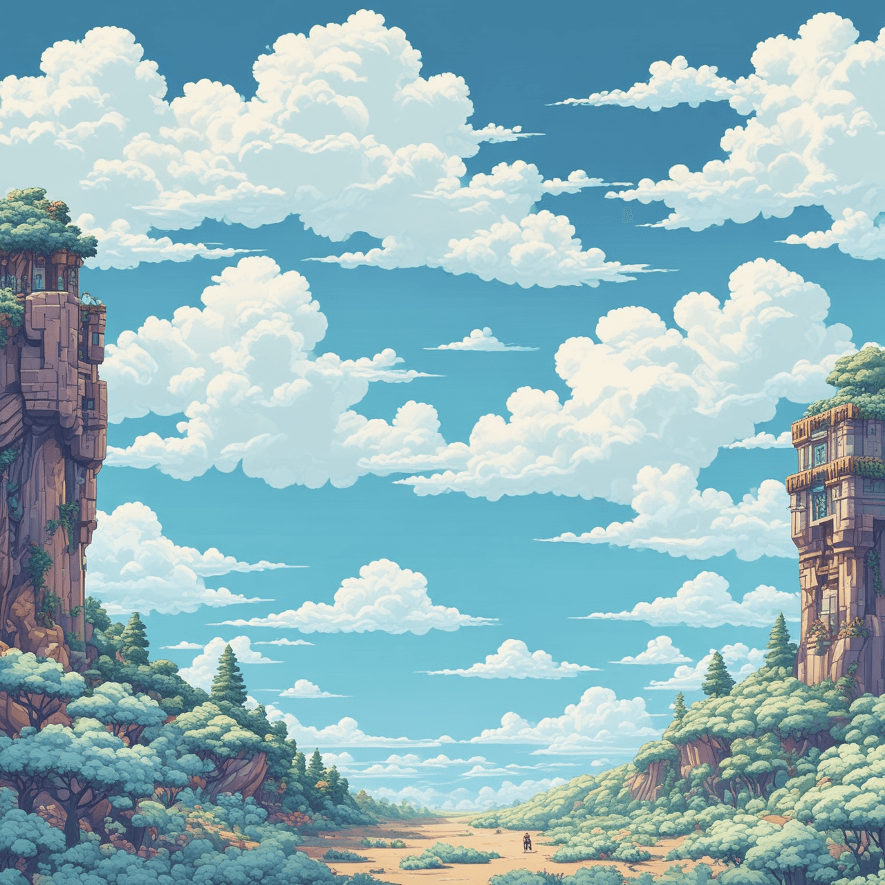 Rhetoric Cloud Bridge game banner
