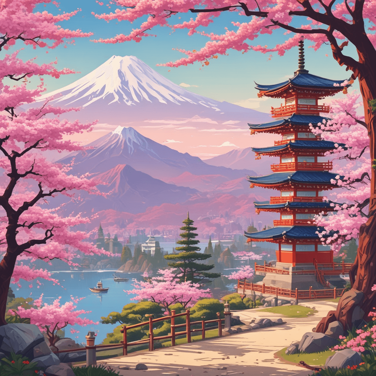 Sakura Sprint Quiz game banner