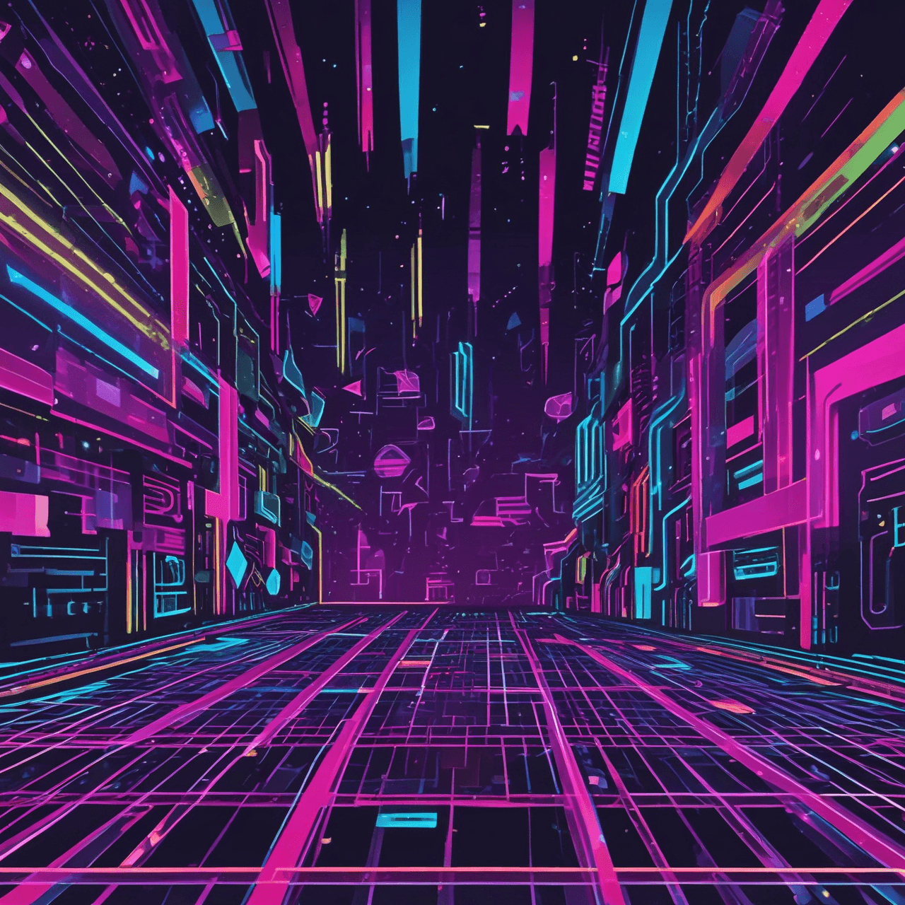 Geometry Run game banner