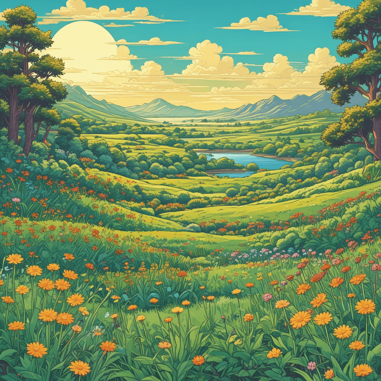 Grassland Sprint game banner