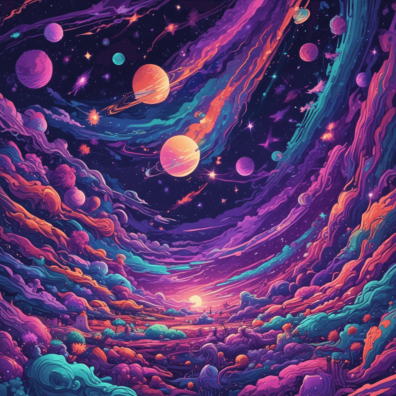 Cosmic Run Quiz game banner