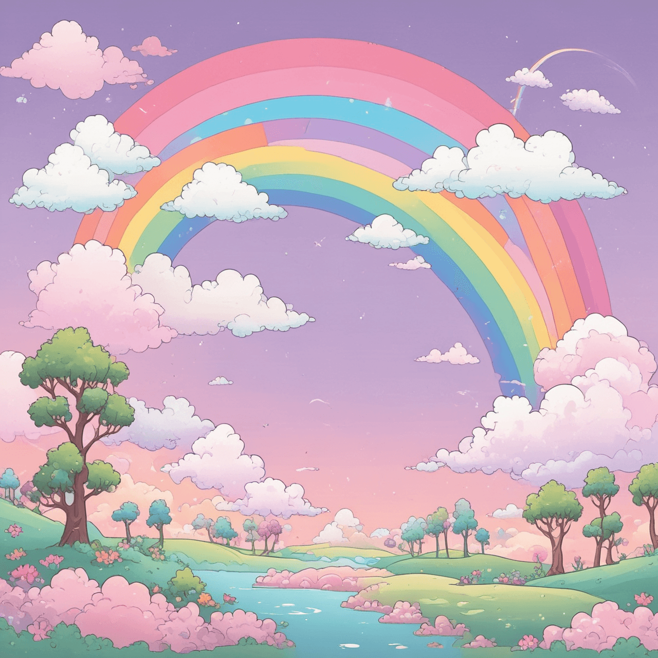 Cute Cloud Hop game banner