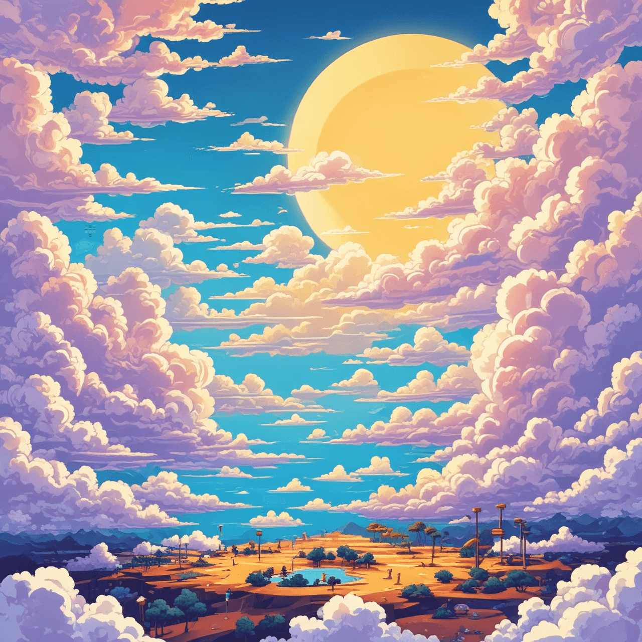 Weather in Italian game banner