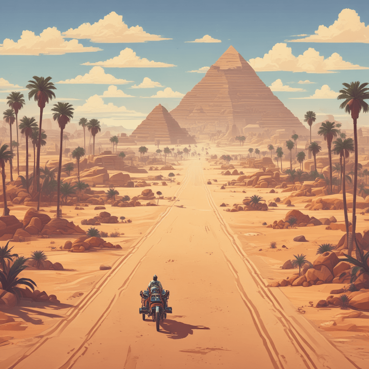 Nile Runner Challenge game banner