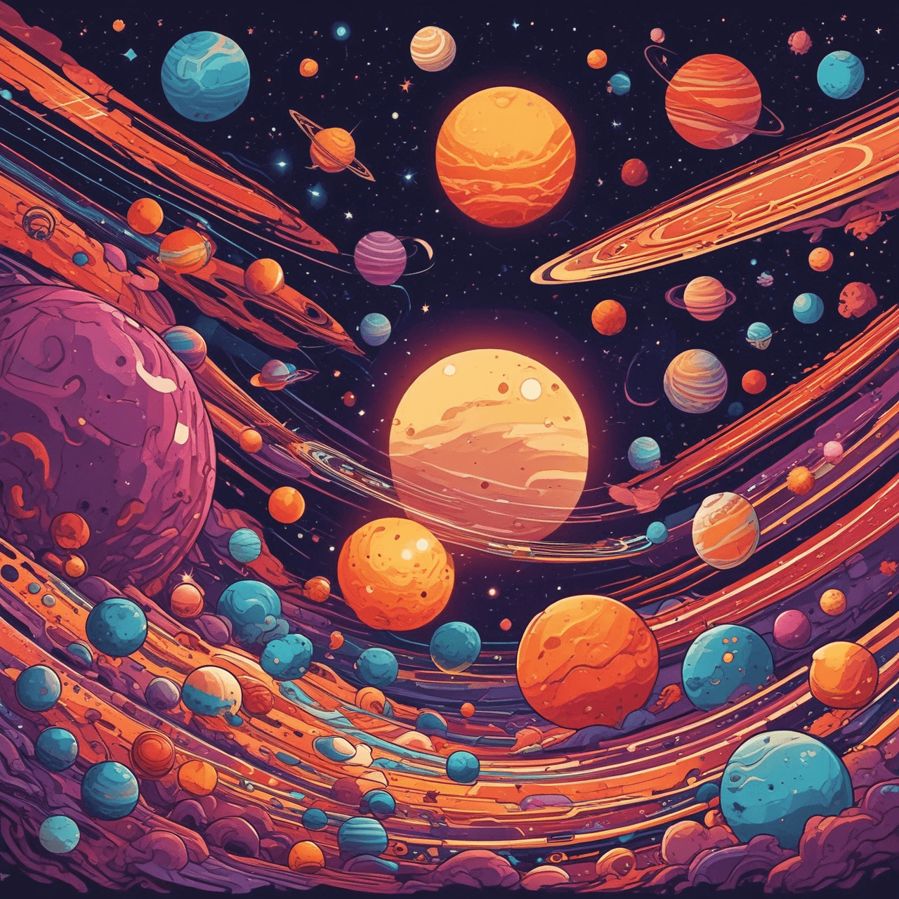 Solar System Jetpack Adventure game banner