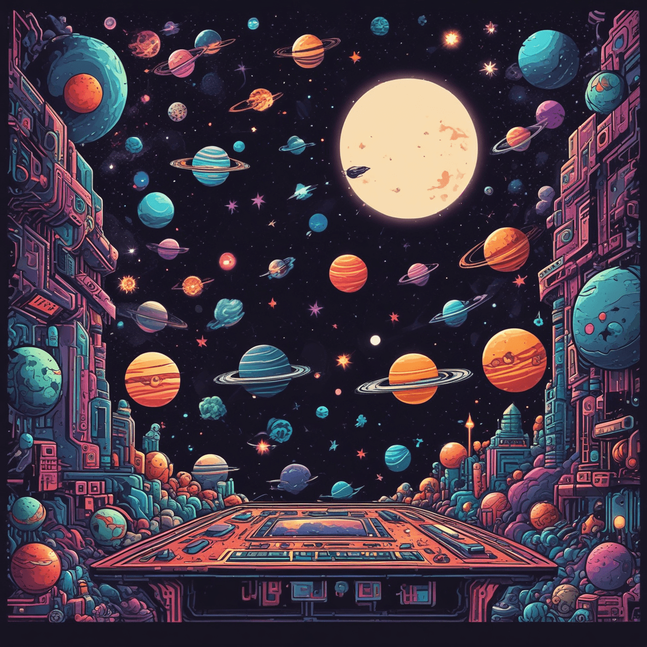Solubility Space Run game banner