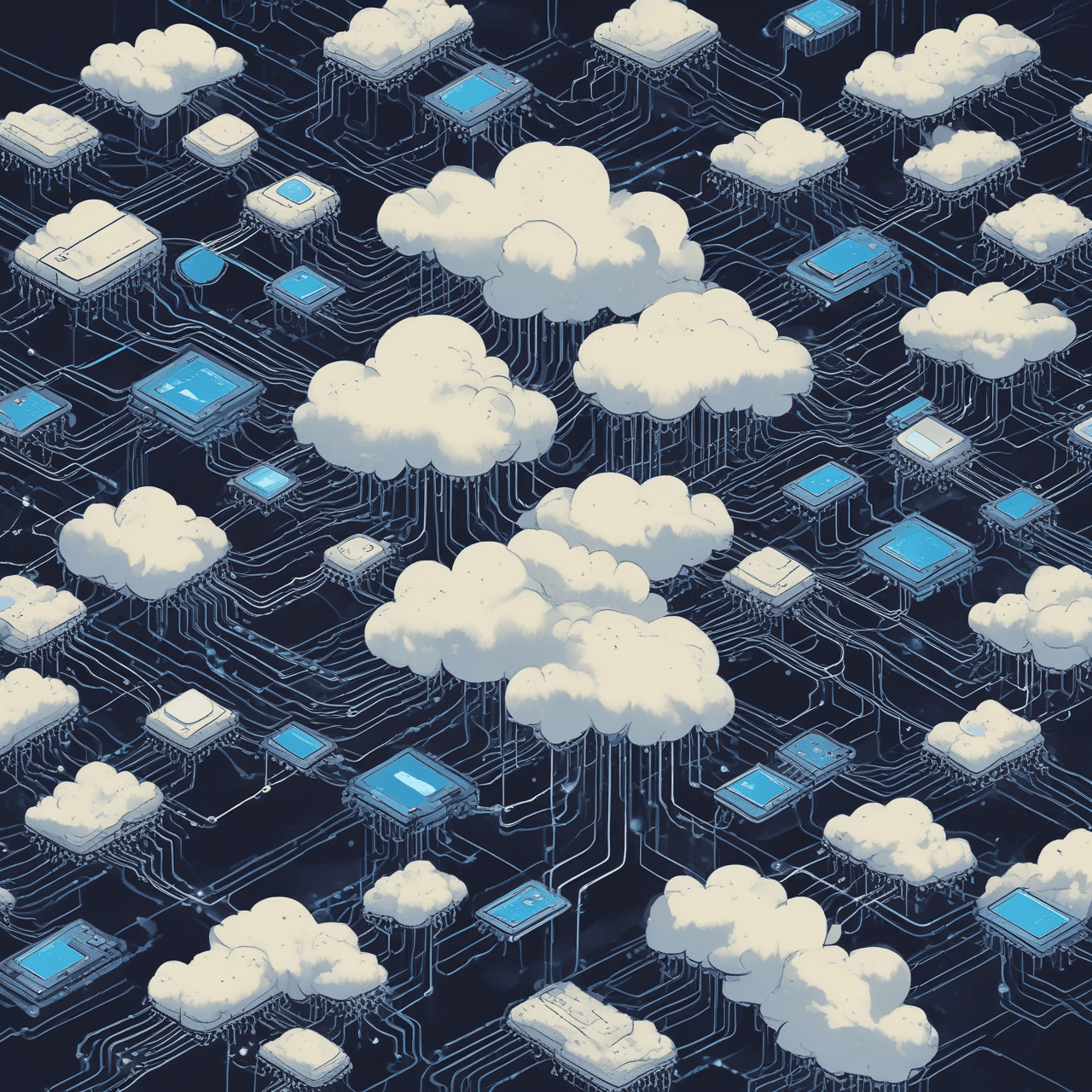 VLAN Cloud Hop game banner