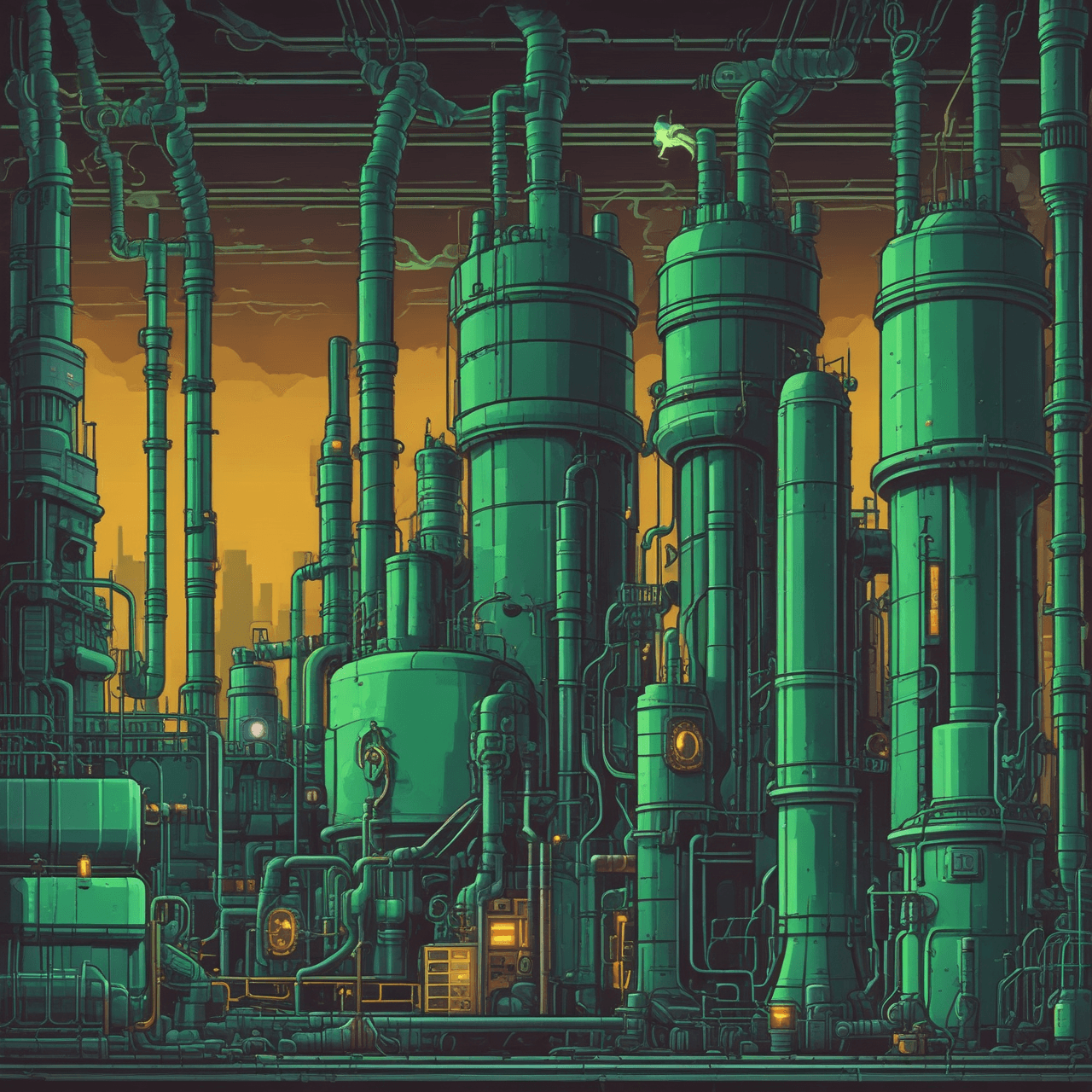 Radioactive Runner Quiz game banner