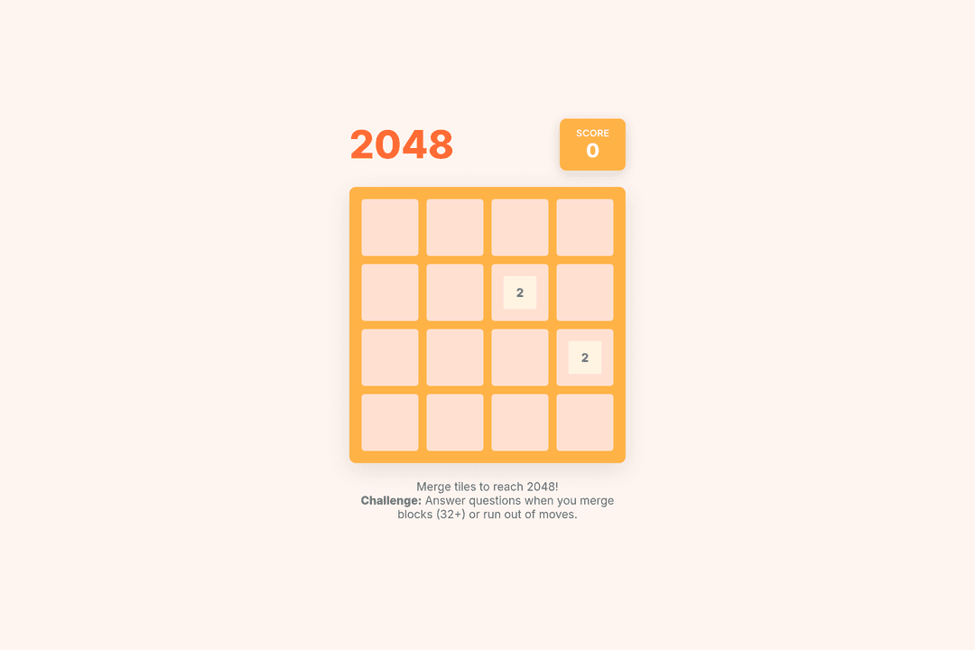 2048 Quiz