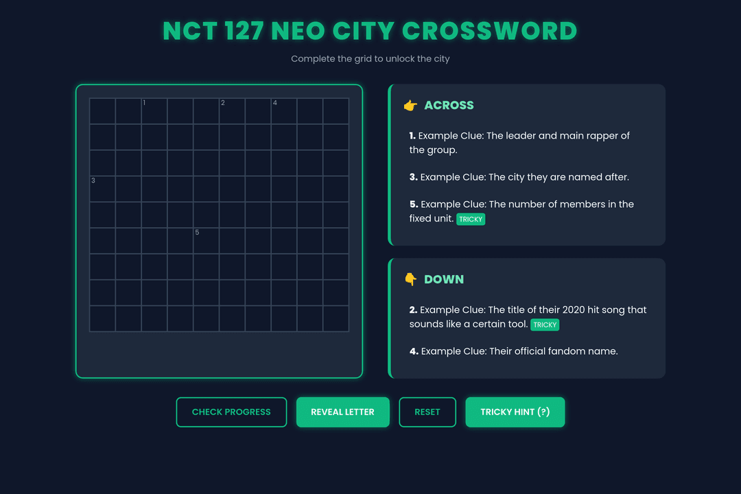 Neo Crossword