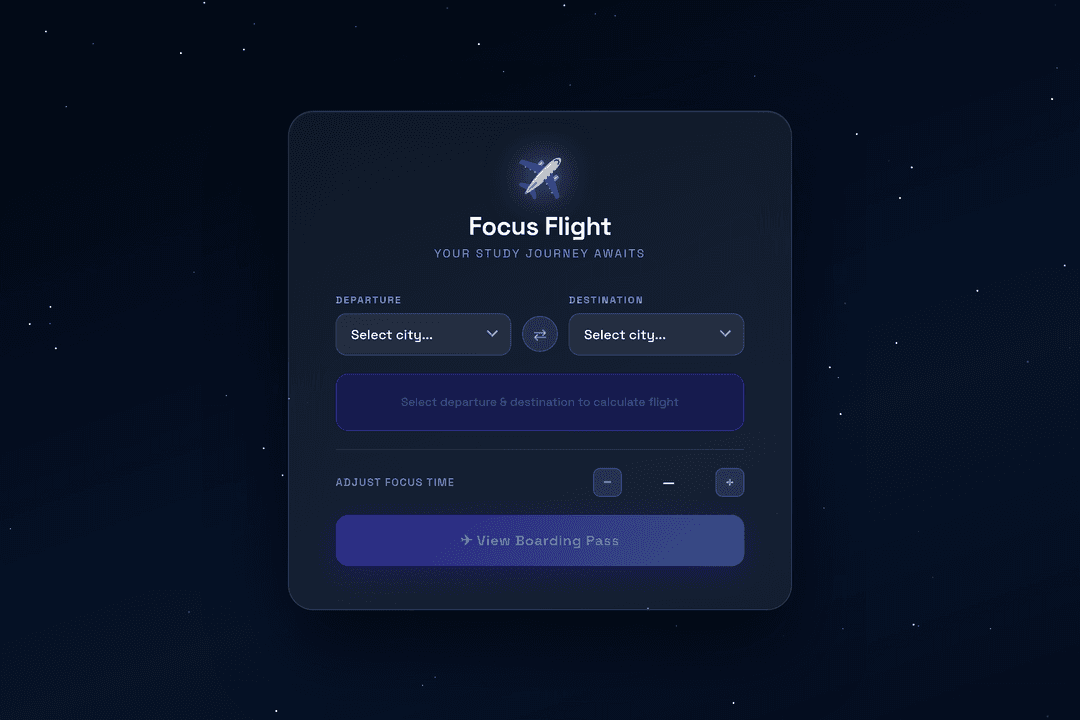 Flight Simulator Timer