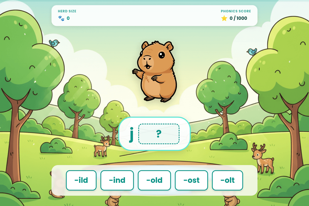 Wild Capy Phonics