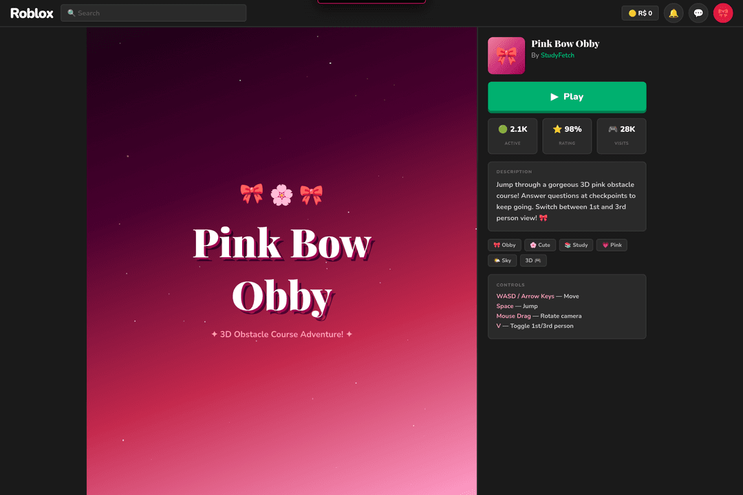 Roblox Obby