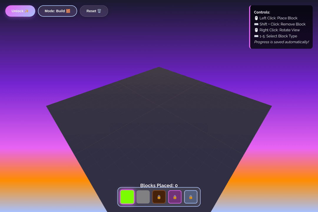 Block Builder Learn