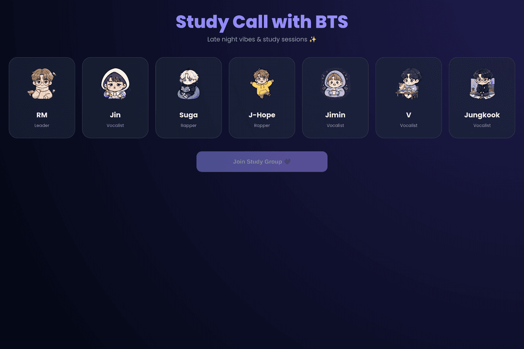 Study Call with BTS!! (copy and updated)