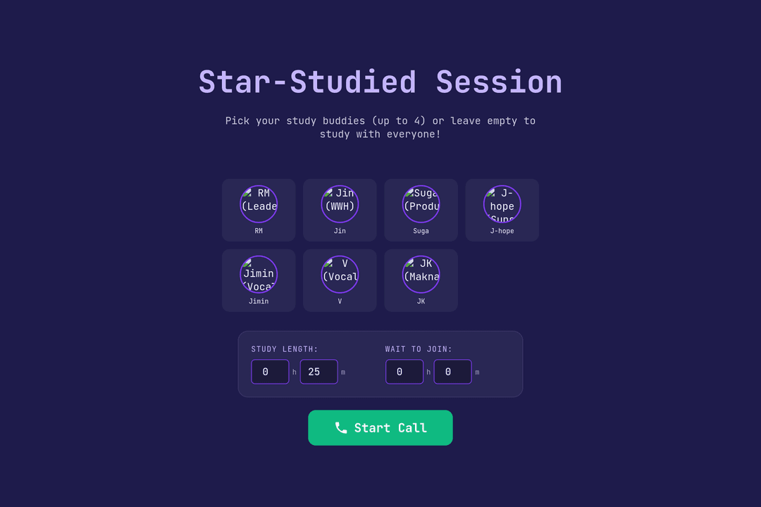 BTS Call Session