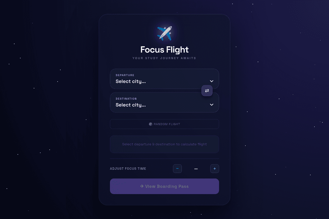 Catch a Flight