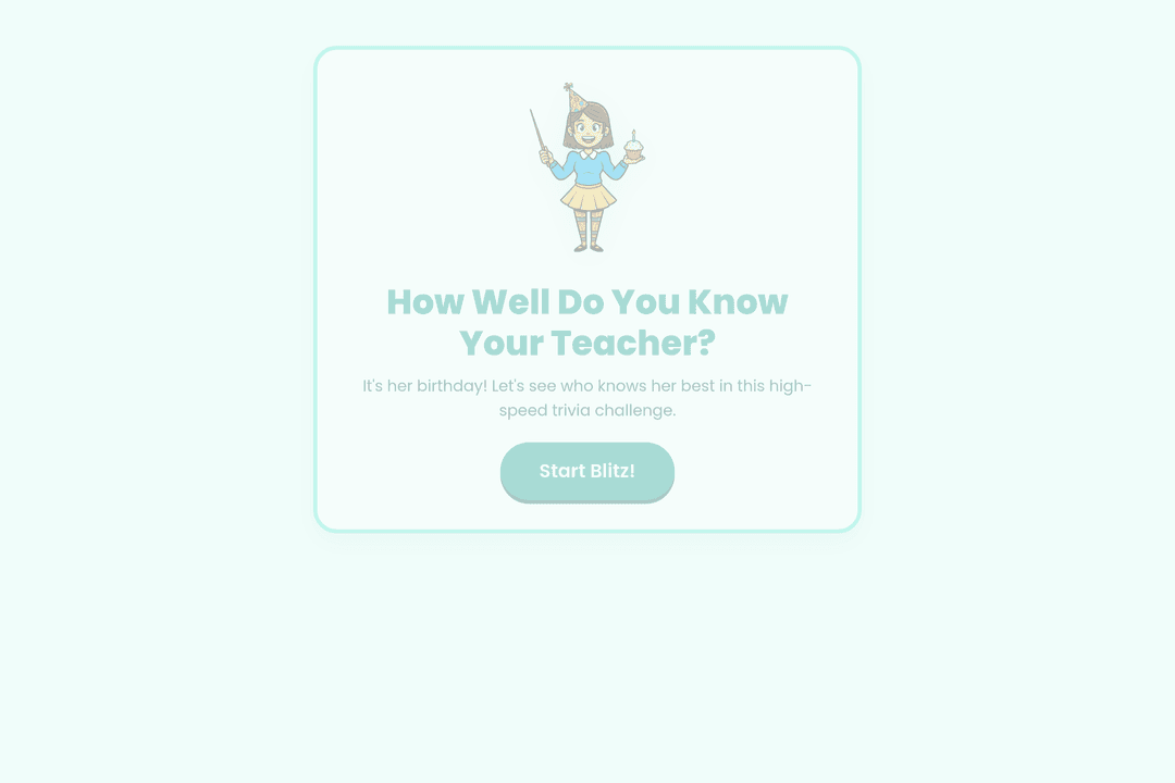 How Well Do You Know Ms. Erin (Birthday Edition)