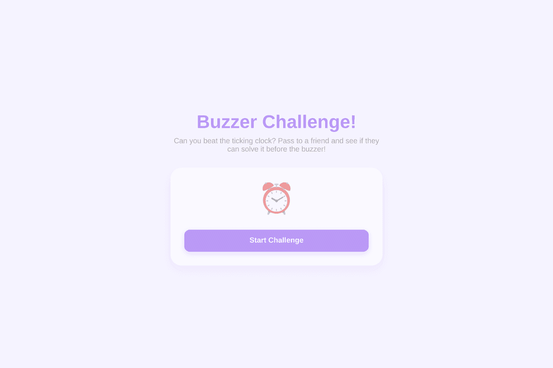 Challenge Timer