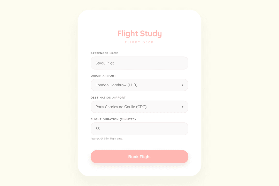 Study on Flight