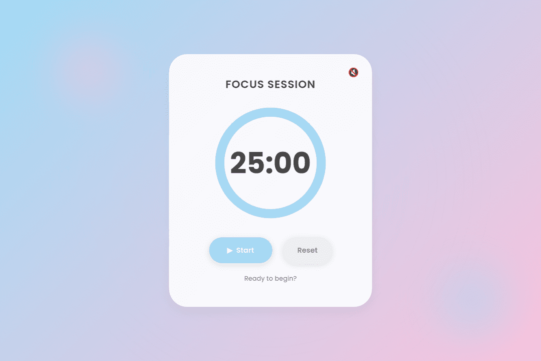Zen Focus Timer
