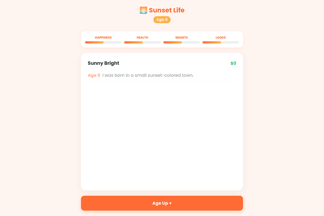 Sunset Bit Life
